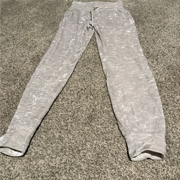 lululemon athletica Pants - lululemon athletica Silver Track Pants